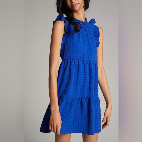 Anthropologie Dresses & Skirts - Anthropologie Maeve Lida Ruffled Mini Dress